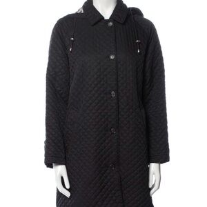 Quilted Black Women's Coat